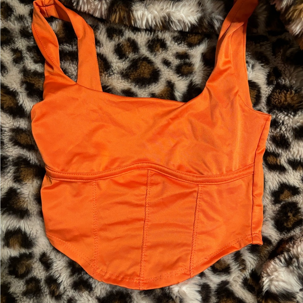 T.J.Maxx Orange Tank Top